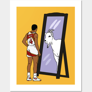 Spud Webb Mirror GOAT Posters and Art